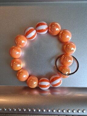 Orange Cream Wristlet